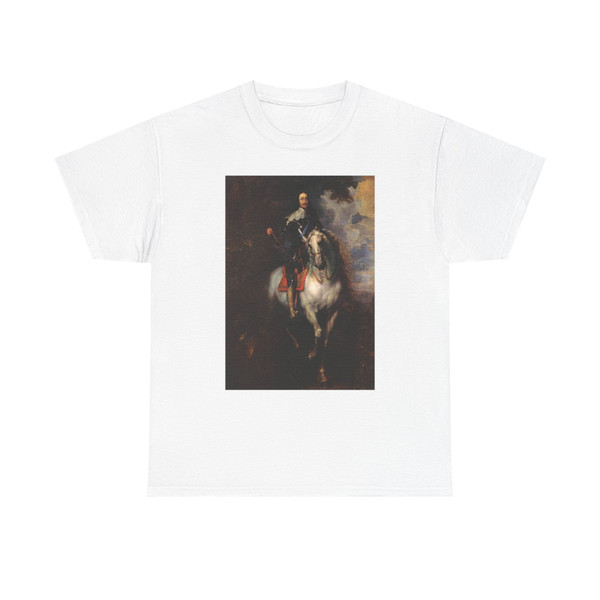 DYCK, Sir Anthony Van - Equestrian Portrait of Charles I, King of England (Artwork) T-Shirt