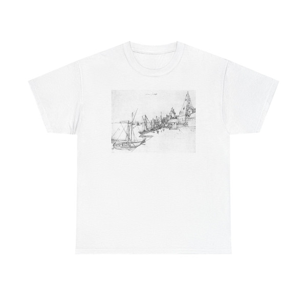 DURER, Albrecht - Antwerp Harbour (Artwork) T-Shirt