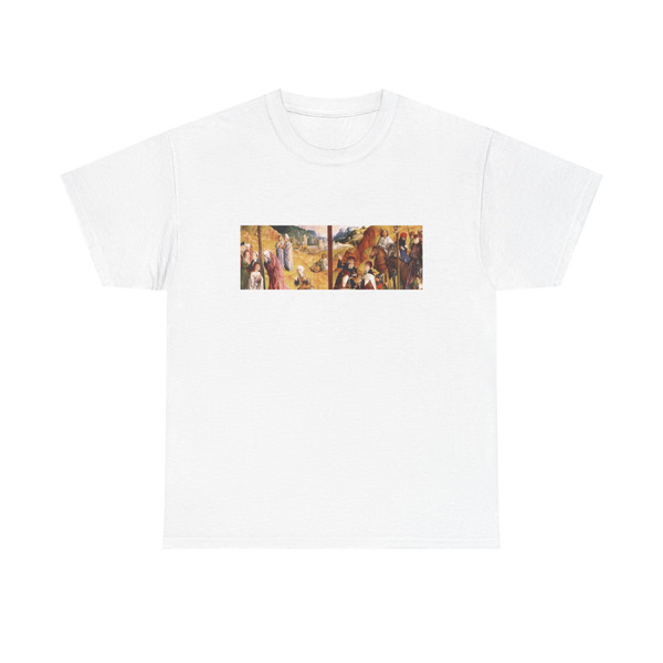 GOES, Hugo van der - Calvary Triptych (detail)3 (Artwork) T-Shirt