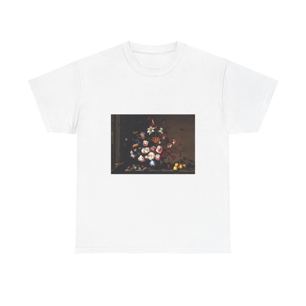 AST, Balthasar van der - Vase of Flowers by a Window (Artwork) T-Shirt