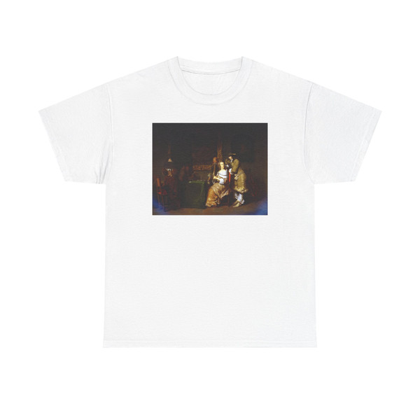 EECKHOUT, Gerbrand van den - An Elegant Company Playing Cards (Artwork) T-Shirt