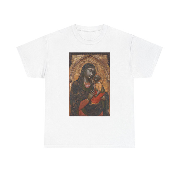 BARNABA da Modena - Virgin and Child (Artwork) T-Shirt