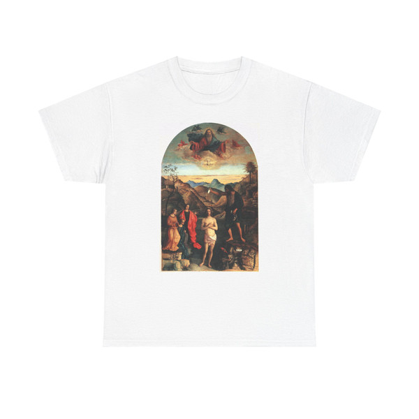 BELLINI, Giovanni - 1500-09 - Baptism of Christ (Artwork) T-Shirt