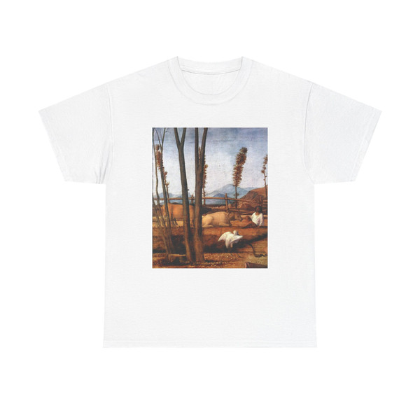 BELLINI, Giovanni - 1500-09 - Madonna of the Meadow (detail) (Artwork) T-Shirt