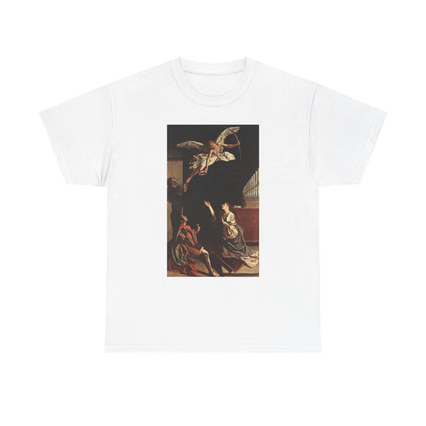 GENTILESCHI, Orazio - Sts Cecilia, Valerianus and Tiburtius (Artwork) T-Shirt