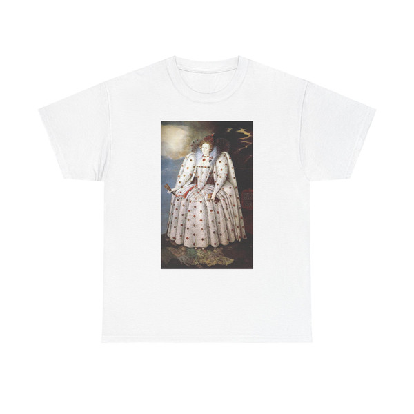 GHEERAERTS, Marcus the Younger - Portrait of Queen Elisabeth I (Artwork) T-Shirt