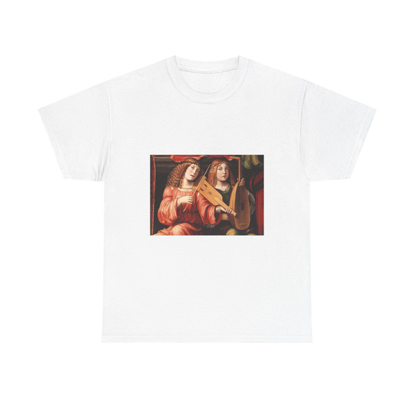FRANCIA, Francesco - Madonna and Saints (detail) (Artwork) T-Shirt