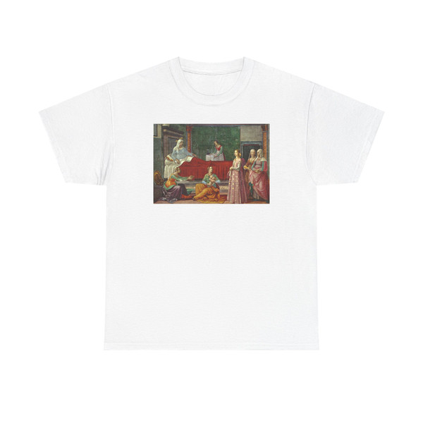 GHIRLANDAIO, Domenico - Birth of St John (Artwork) T-Shirt