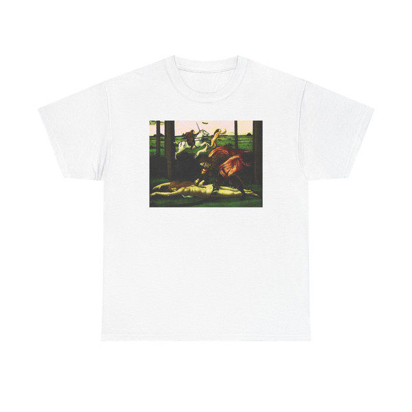 BOTTICELLI, Sandro - Nastagio degli Onesti d 5 (Artwork) T-Shirt