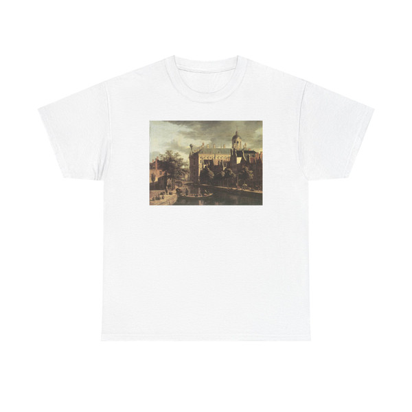BERCKHEYDE, Gerrit Adriaensz - Amsterdam, the Nieuwezijds near the Bloemmarkt (Artwork) T-Shirt