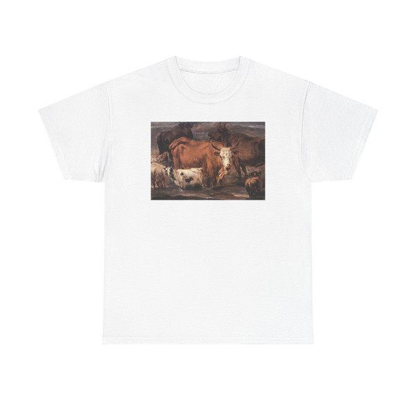BERCHEM, Nicolaes - Animal Study (Artwork) T-Shirt