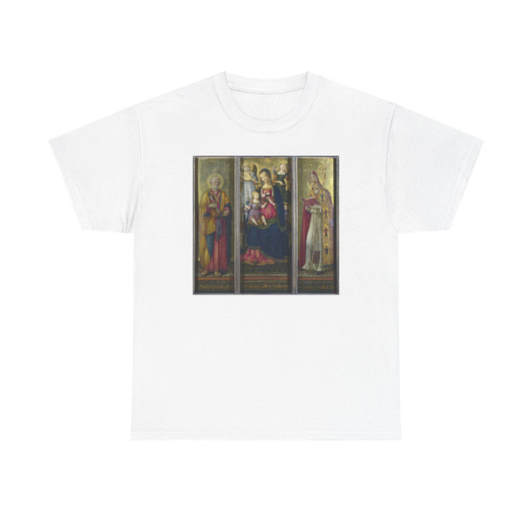 BENVENUTO di Giovanni - The Virgin and Child with Saints (Artwork) T-Shirt