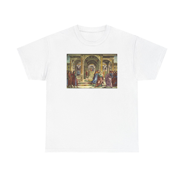 GHIRLANDAIO, Domenico - Expulsion of Joachim from the Temple (Artwork) T-Shirt