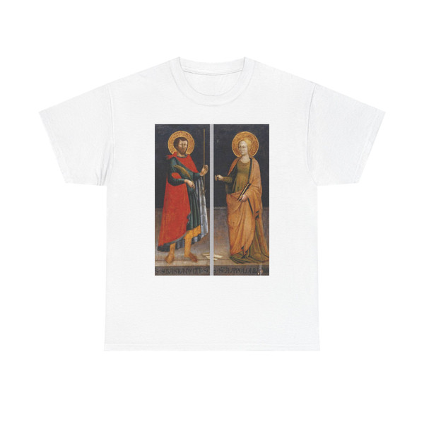BICCI, Nero di - Sts Sebastian and Apollonia (Artwork) T-Shirt