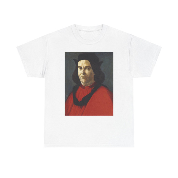 BOTTICELLI, Sandro - Portrait of Lorenzo di Ser Piero Lorenzi (Artwork) T-Shirt