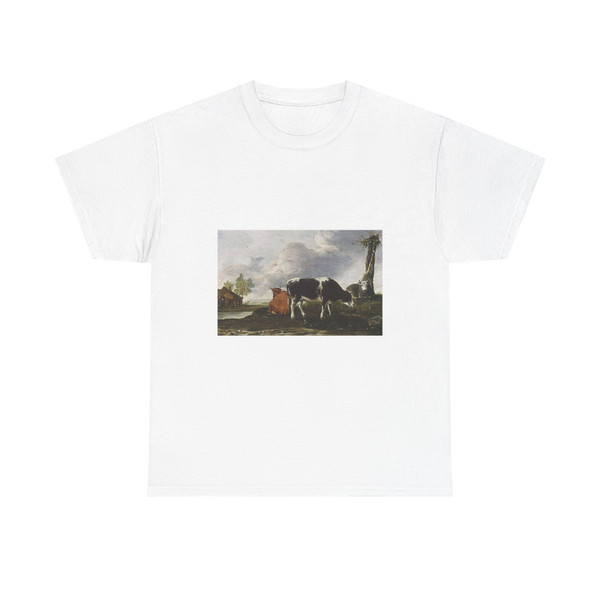 BORSSUM, Anthonie van - Landscape with Cows (Artwork) T-Shirt