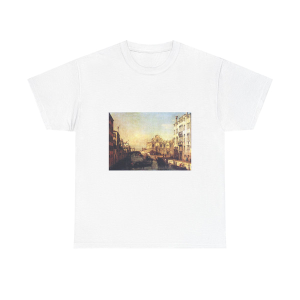 BELLOTTO, Bernardo - Italy - Rio dei Mendicanti with the Scuola di San Marco (Artwork) T-Shirt