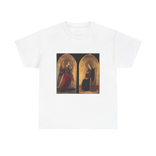BICCI di Lorenzo - The Angel and the Virgin of Annunciation (Artwork) T-Shirt