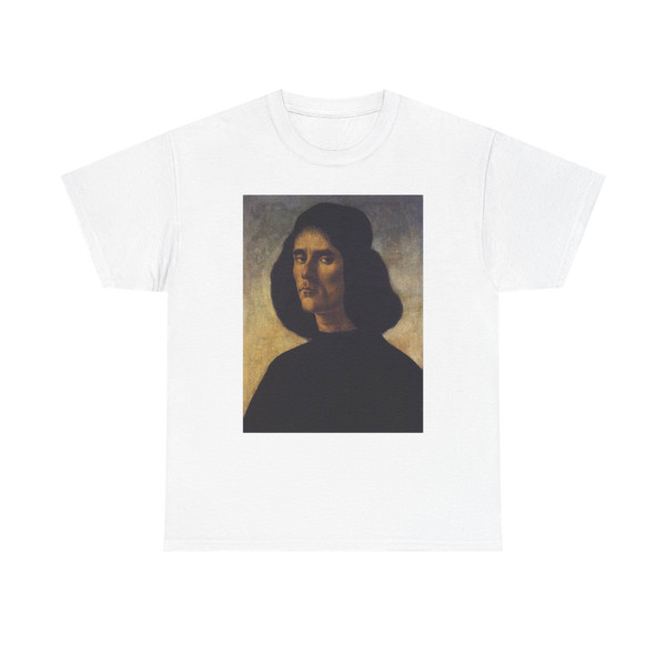 BOTTICELLI, Sandro - Portrait of a Man4 (Artwork) T-Shirt