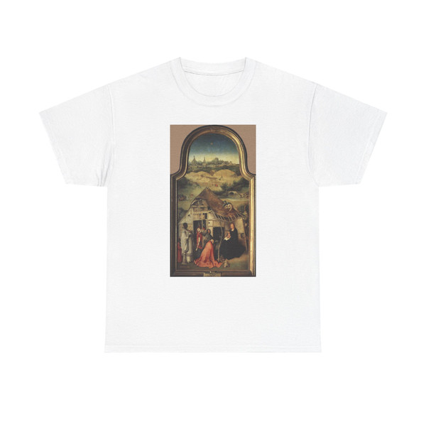 BOSCH, Hieronymus - Adoration of the Magi (central panel) (Artwork) T-Shirt