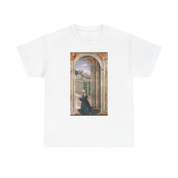 GHIRLANDAIO, Domenico - Donor Francesca Pitti-Tornabuoni (Artwork) T-Shirt