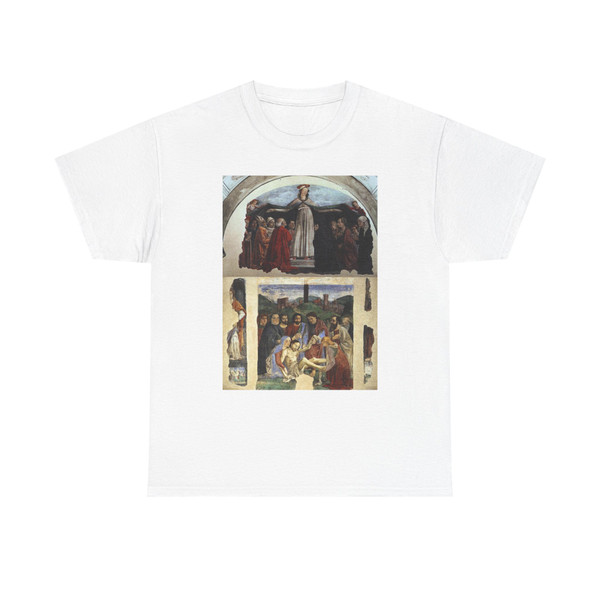 GHIRLANDAIO, Domenico - Madonna of Mercy and Lamentation (Artwork) T-Shirt