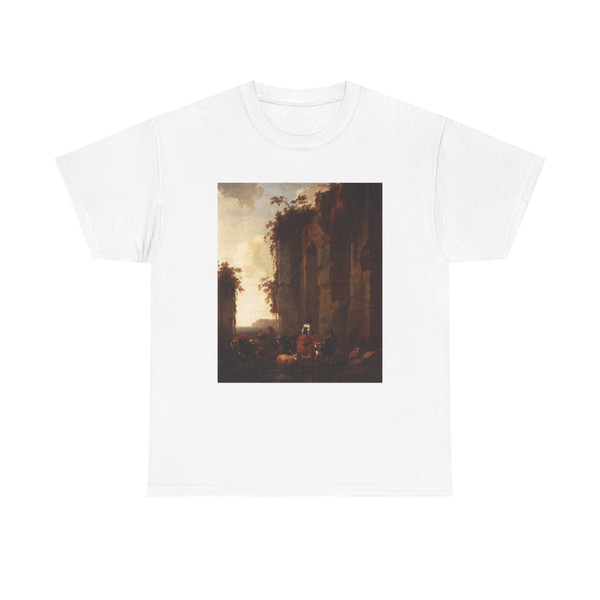BERCHEM, Nicolaes - Ruins in Italy (Artwork) T-Shirt