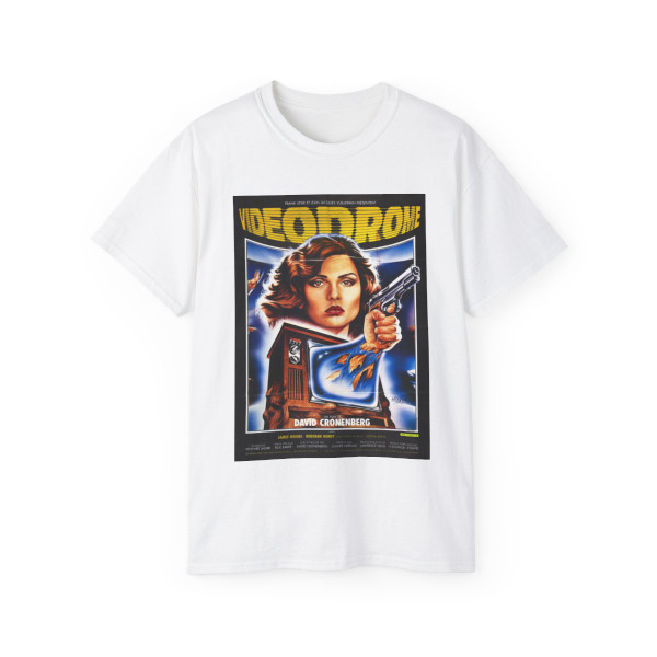 VIDEODROME (FRENCH) 1983 Movie Poster - T-Shirt