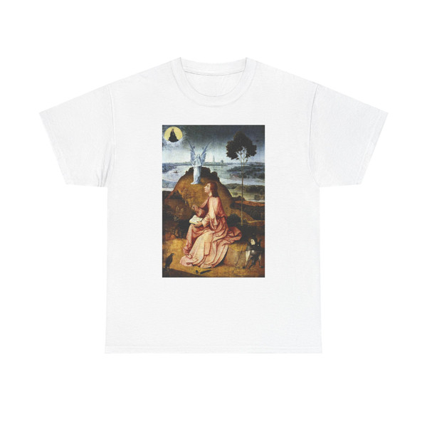 BOSCH, Hieronymus - St John the Evangelist on Patmos (Artwork) T-Shirt
