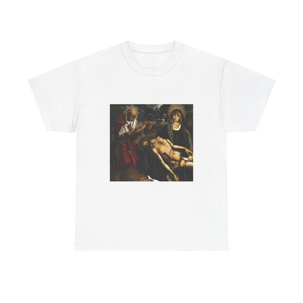 BERMEJO, Bartolome - Pieta of Canon Luis Despla (detail) (Artwork) T-Shirt