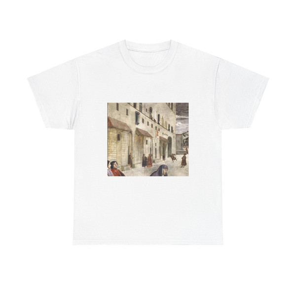 GHIRLANDAIO, Domenico -frescoes- Resurrection of the Boy (detail) (Artwork) T-Shirt