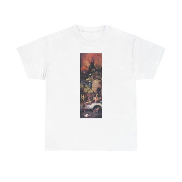BOSCH, Hieronymus - Triptych of Haywain (right wing) (Artwork) T-Shirt