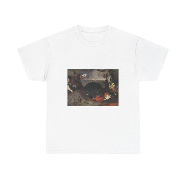 BOSCH, Hieronymus - Triptych of Temptation of St Anthony (detail)8 (Artwork) T-Shirt