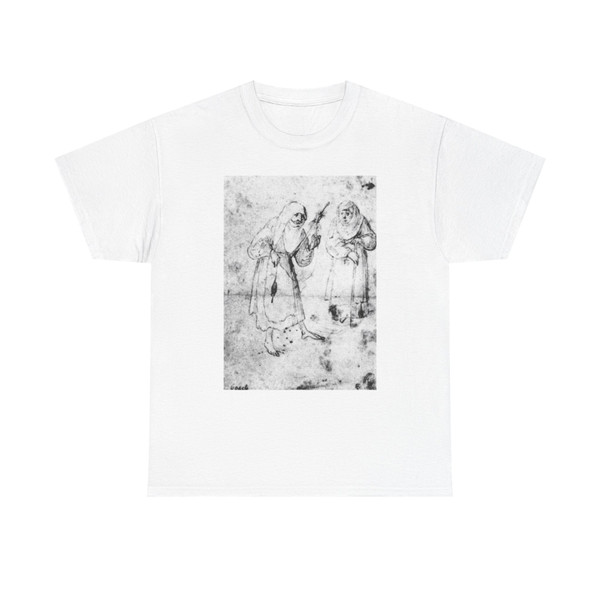 BOSCH, Hieronymus - Two Witches (Artwork) T-Shirt