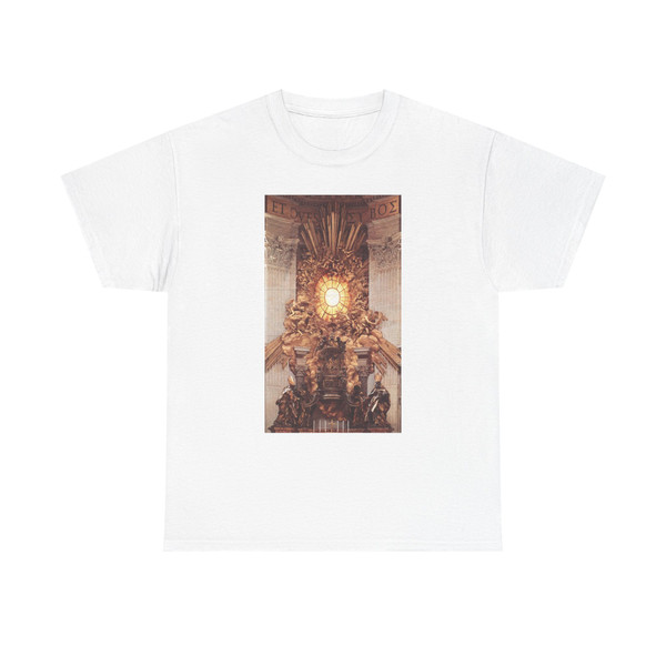 BERNINI, Gian Lorenzo - 1650 - The Throne of Saint Peter (Artwork) T-Shirt