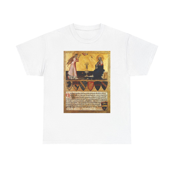 GIOVANNI di Paolo - The Annunciation (Artwork) T-Shirt