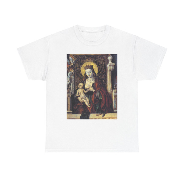 BERRUGUETE, Pedro - Virgin and Child2 (Artwork) T-Shirt