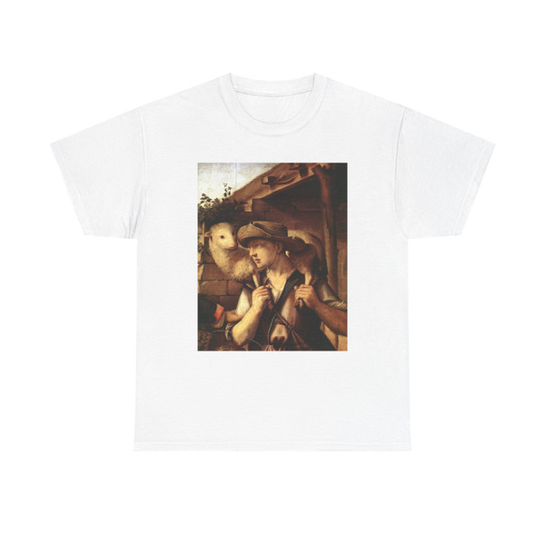 GHIRLANDAIO, Ridolfo - Adoration of the Shepherds (detail) (Artwork) T-Shirt