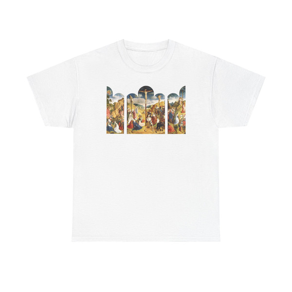 GOES, Hugo van der - Calvary Triptych (Artwork) T-Shirt