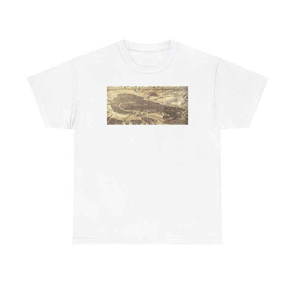 BARBARI, Jacopo de' - Plan of Venice (Artwork) T-Shirt