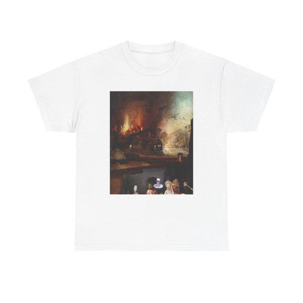 BOSCH, Hieronymus - Triptych of Temptation of St Anthony (detail)2 (Artwork) T-Shirt