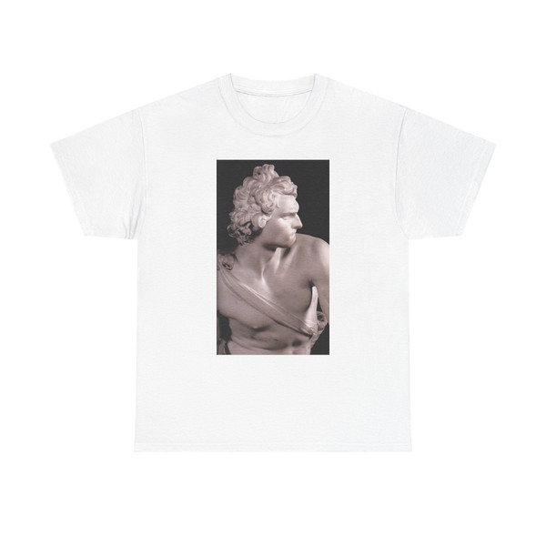 BERNINI, Gian Lorenzo - 1620 - David (detail)3 (Artwork) T-Shirt