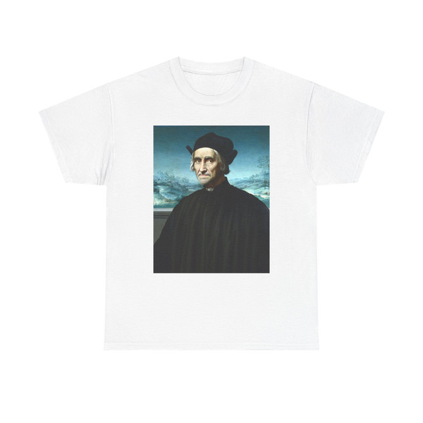 GHIRLANDAIO, Ridolfo - Portrait of Girolamo Benivieni (Artwork) T-Shirt