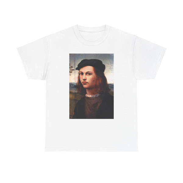 GHIRLANDAIO, Ridolfo - Portrait of a Young Man (Artwork) T-Shirt