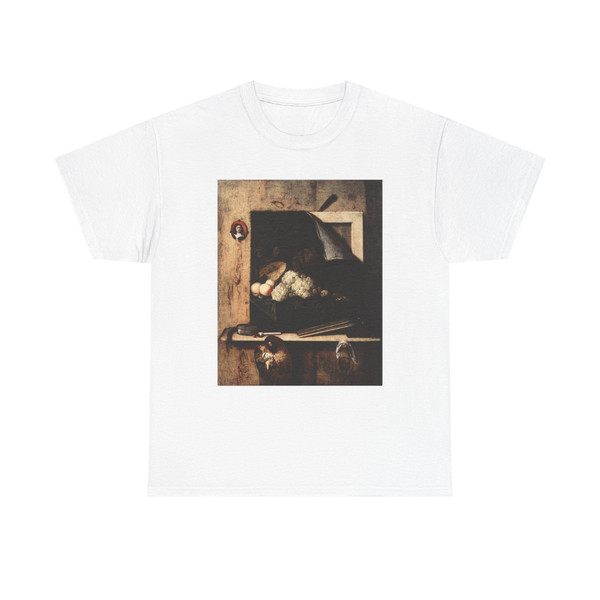 GIJSBRECHTS, Cornelius - Still-Life with Self-Portrait (Artwork) T-Shirt