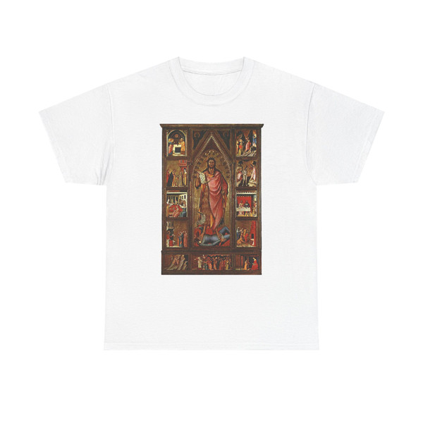 GIOVANNI del Biondo - Altarpiece of the Baptist (Artwork) T-Shirt