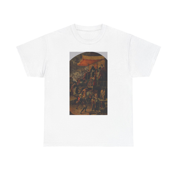 BERRUGUETE, Pedro - Burning of the Heretics (Auto-da-fe) (Artwork) T-Shirt