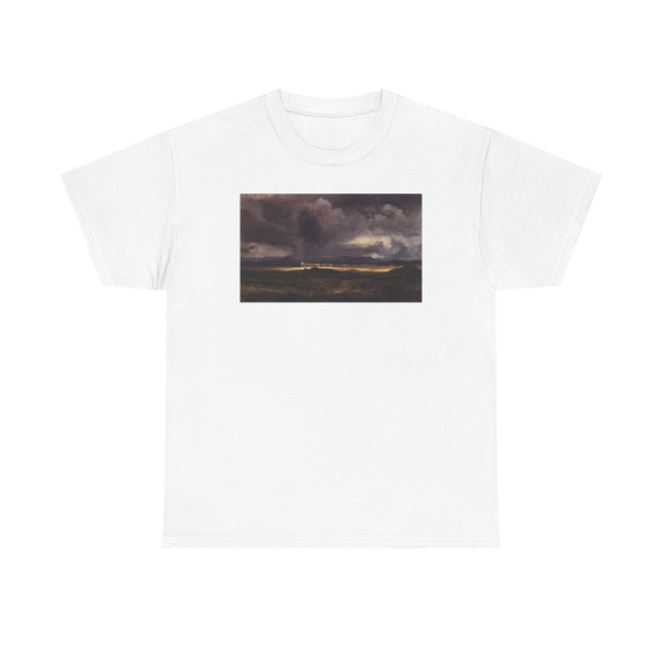 BLECHEN, Karl - Stormy Weather over the Roman Campagna (Artwork) T-Shirt