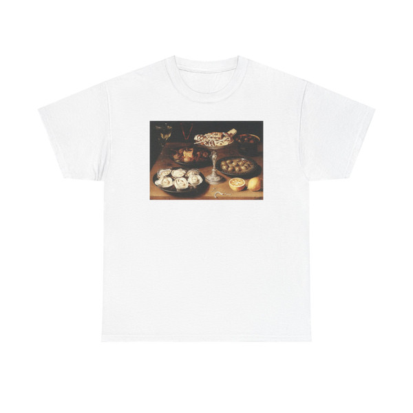 BEERT, Osias - Still-Life with Oysters and Pastries (Artwork) T-Shirt