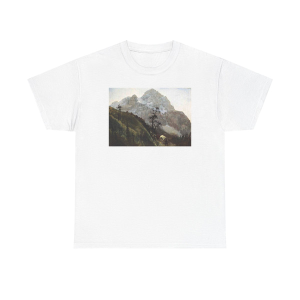 BIERSTADT, Albert - Western Trail the Rockies (Artwork) T-Shirt